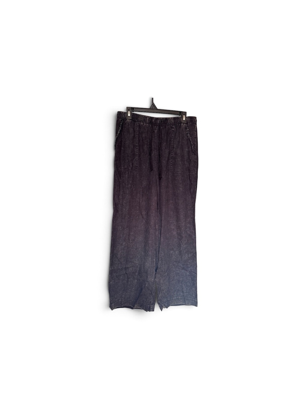 Zenana Outfitters Black Wide-Leg Lounge Pants